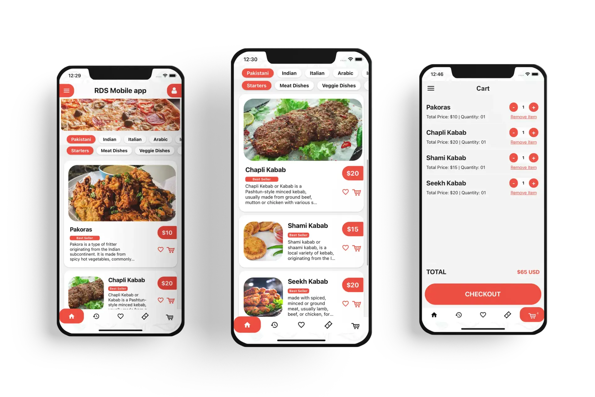 foodopea - mobile app