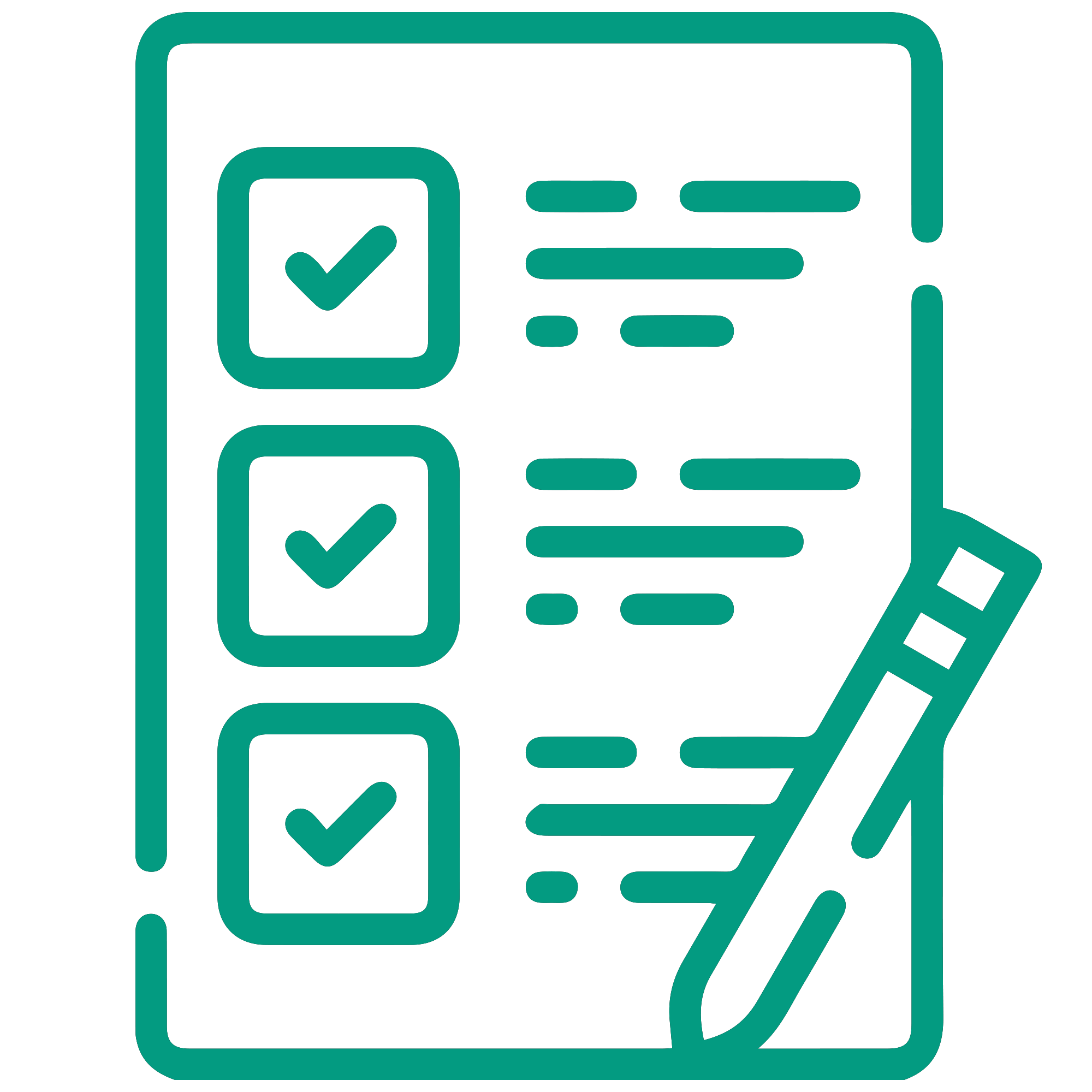 An image of a checklist template designed for a project, specifically focused on "Model Evaluation", aiding in systematic project planning.