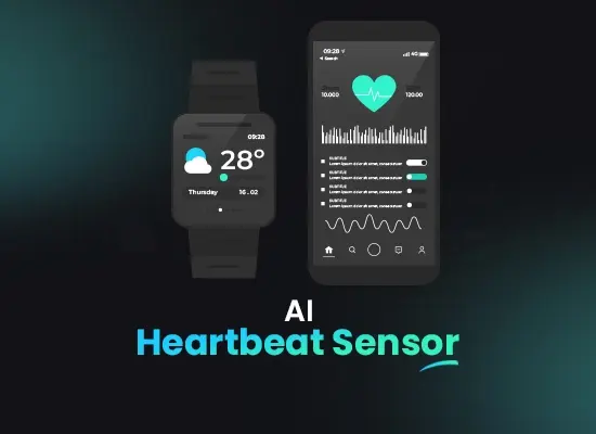 AI in heartbeat sensor