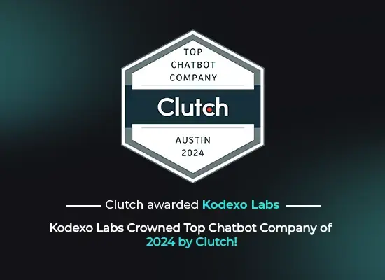 Top AI Chatbot Company - Kodexo Labs By Clutch