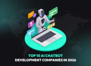 top AI chatbot development companies 2026 conversational AI assistant chatbot interface customer support automation